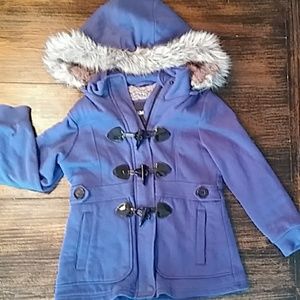 Limited Too fleece lined pea coat